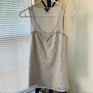 Express lace tank